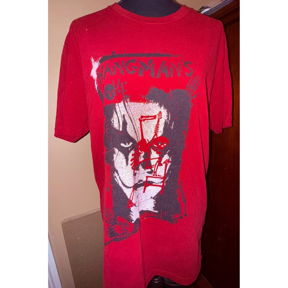 The‎ Crow T-Shirt Mens Large Red NWOT Hangman's Joke Loot Crate Capsule 2021